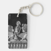 Ein Seitenkasten Schlüsselanhänger (Rückseite)