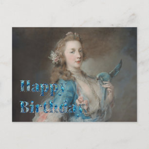 Ein Selfie mit meinem Papagei Alles Gute zum Gebur Postkarte