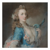 Ein Selfie mit meinem Papagei Poster (Vorderseite)