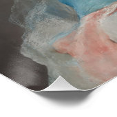 Ein Selfie mit meinem Papagei Poster (Ecke)