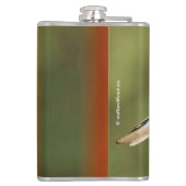 Ein seltsamer Riesenknacker Flachmann (Rückseite)