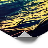 Ein seltsames Schiff am Meer | AI Art Poster (Ecke)