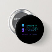 Ein Semikolon in meiner Geschichte über Suizidpräv Button (Vorne & Hinten)