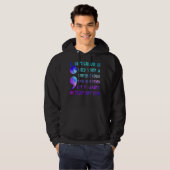 Ein Semikolon wird verwendet, wenn ein Satz hätte  Hoodie (Vorne ganz)
