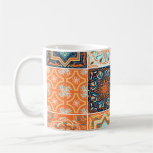 Ein Set aus Ziergegenständen, Keramiken. Abstrakte Kaffeetasse