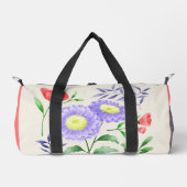 Ein Set Blume in Aquarellfarben Duffle Bag (Vorderseite)