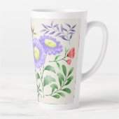 Ein Set Blume in Aquarellfarben Milchtasse (Rechts)