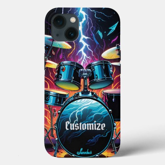 Ein Set der Beat Drum Strike Case-Mate iPhone Hülle (Rückseite)