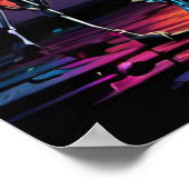 Ein Set der Beat Drum Strike Poster (Ecke)