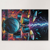 Ein Set der Beat Drum Strike Puzzle (Horizontal)