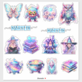 EIN SET GOULISCH EINZIGARTIGER PAKET DES INDIVIDUE AUFKLEBER