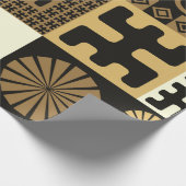 Ein Set japanischer Stilrichtungen, nahtlose Muste Geschenkpapier (Ecke)