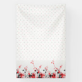 Ein Set mit viel Schwarz-Weiß-Design Banner (Vertikal)