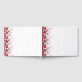 Ein Set mit viel Schwarz-Weiß-Design Gästebuch (Voll)