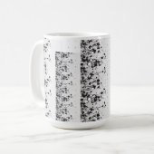 Ein Set mit viel Schwarz-Weiß-Design Kaffeetasse (Vorderseite Links)