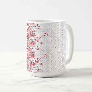 Ein Set mit viel Schwarz-Weiß-Design Kaffeetasse
