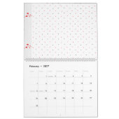 Ein Set mit viel Schwarz-Weiß-Design Kalender (Feb 2027)