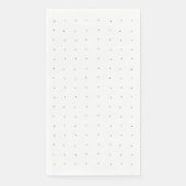 Ein Set mit viel Schwarz-Weiß-Design Serviette (Vorderseite)
