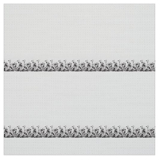 Ein Set mit viel Schwarz-Weiß-Design Stoff (Muster)