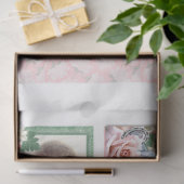 Ein Shabby Chic Serien Design 26 Seidenpapier (Geschenk)