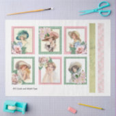 Ein Shabby Chic Serien Design 26 Seidenpapier (Basteln)
