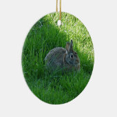 Ein Shady Bunny Keramikornament (Rechts)