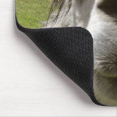 Ein Shaggy Alpaka Mousepad (Ecke)