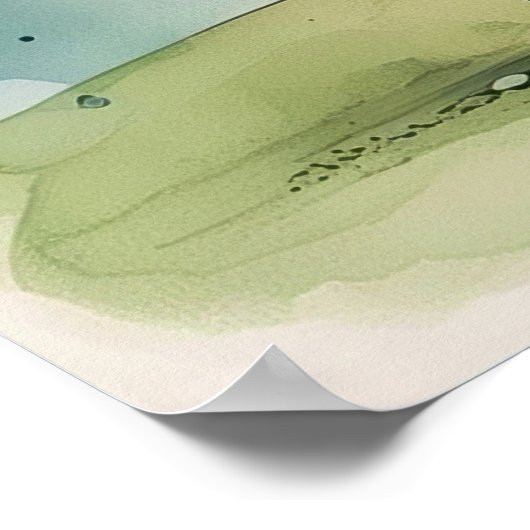 Ein Shooting - Große GolftKunstdrucke Poster (Ecke)