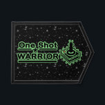 Ein Shot Warrior Wimpel<br><div class="desc">Wenn Sie "Old School"-Videospiele Liebe, mögen Sie vielleicht diese Grafik! Ideal für jede Mancave Wand!</div>