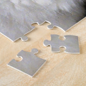 Ein siamesisches Sahnekätzchen mit roten Punkten Puzzle (Seite)