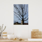 ein sich bewegender Baum Poster (Küche)