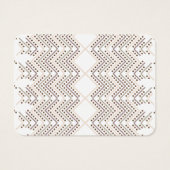 Ein sich wiederholendes geometrisches Muster mit r (Rückseite)