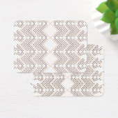 Ein sich wiederholendes geometrisches Muster mit r (Schreibtisch)