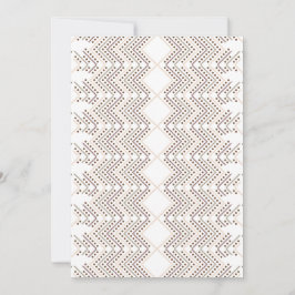 Ein sich wiederholendes geometrisches Muster mit r Einladung