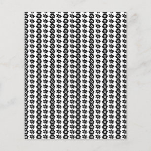 Ein sich wiederholendes Muster miteinander verbund Flyer