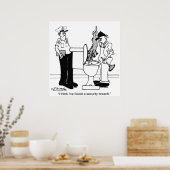 Ein Sicherheitsbruch Poster (Küche)