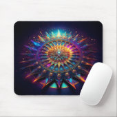 Ein Sierpinski-Dreieck-Fraktal Mousepad (Mit Mouse)