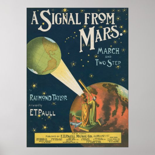 Ein Signal von Mars Poster (Vorne)