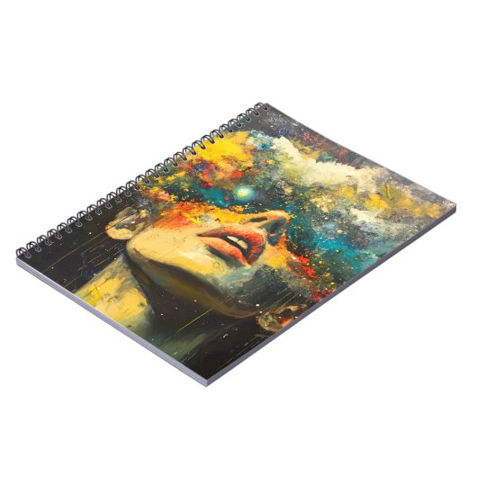 Ein Simulatives Universum Notizblock (Linke Seite)