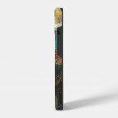 Ein simuliertes Universum iPhone Hülle (Linke Seite)