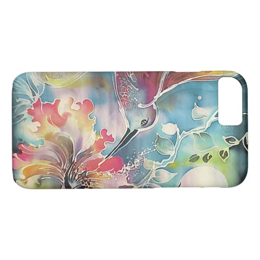 Ein Single Hummingbird Case-Mate iPhone Hülle (Rückseite (Horizontal))
