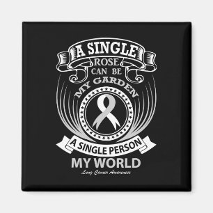 Ein Single kann mein Lungenkrebs sein Magnet
