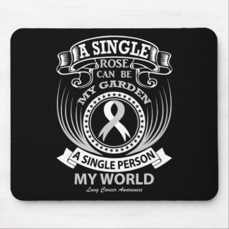 Ein Single kann mein Lungenkrebs sein Mousepad