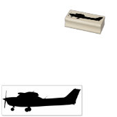 Ein Single-Motor-Flugzeug Gummistempel (Stempel)