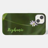 Ein Single Perfekte Blume iPhone Hülle (Rückseite (Horizontal))