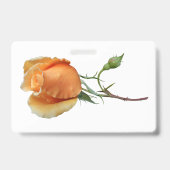 Ein Single Rose Schneiden Ausweis (Rückseite)