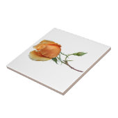 Ein Single Rose Schneiden Fliese (Seite)