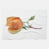 Ein Single Rose Schneiden Geschirrtuch (Horizontal)