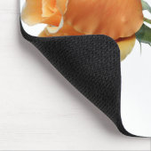 Ein Single Rose Schneiden Mousepad (Ecke)