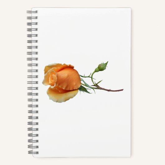 Ein Single Rose Schneiden Notizblock (Vorderseite)